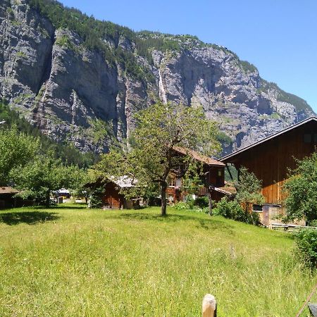 Ferien Cottage Flueehblueemli Stechelberg Exterior foto